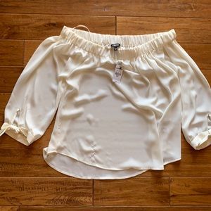 NWT Off the shoulder top